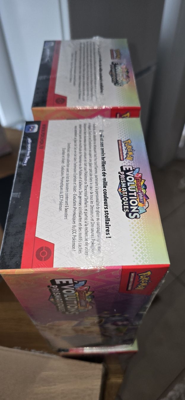 Pokémon Carte collezionabili: Pokemon Prismatic Evolutions Booster Bundle display Fr – Nuovo e nell'imballaggio originale da Lausanne venduto da min_w76q 1