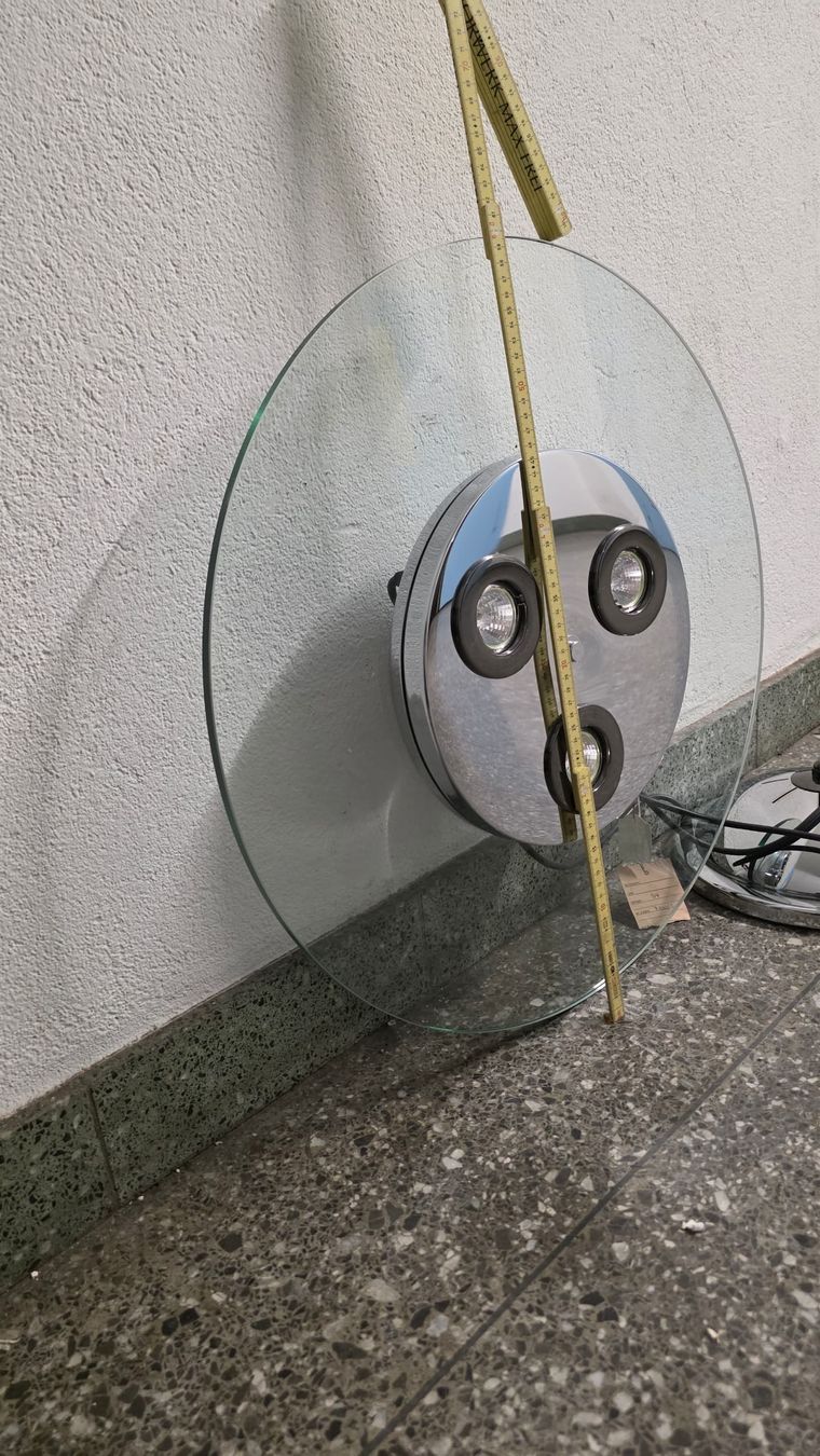 Lampadari & plafoniere: Hängeleuchte Glas Chrom 3 Lichter, gebraucht – Difettoso da Zürich venduto da anna.caterina 6