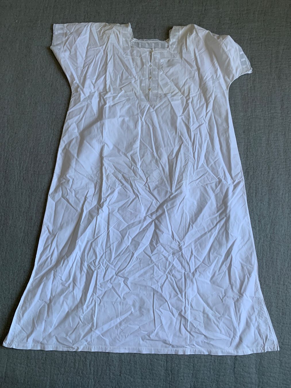 Négligés & Pyjamas: Antikes Nachthemd Baumwolle Gr. 40 L – D'occasion à Richterswil par Moii89 3