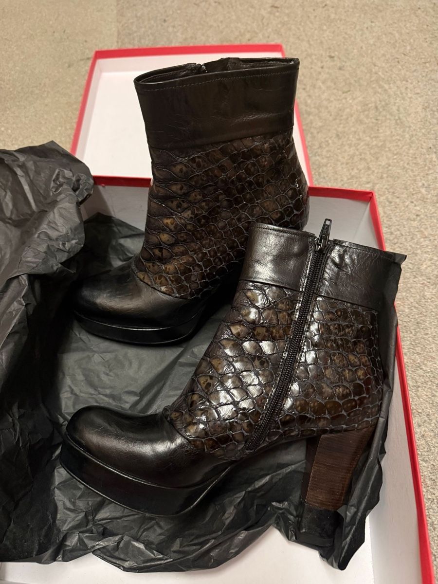 Scarpe da donna: Braune Stiefeletten, Pasito, Grösse 36 – Usato da Zürich venduto da sir_92jr 4