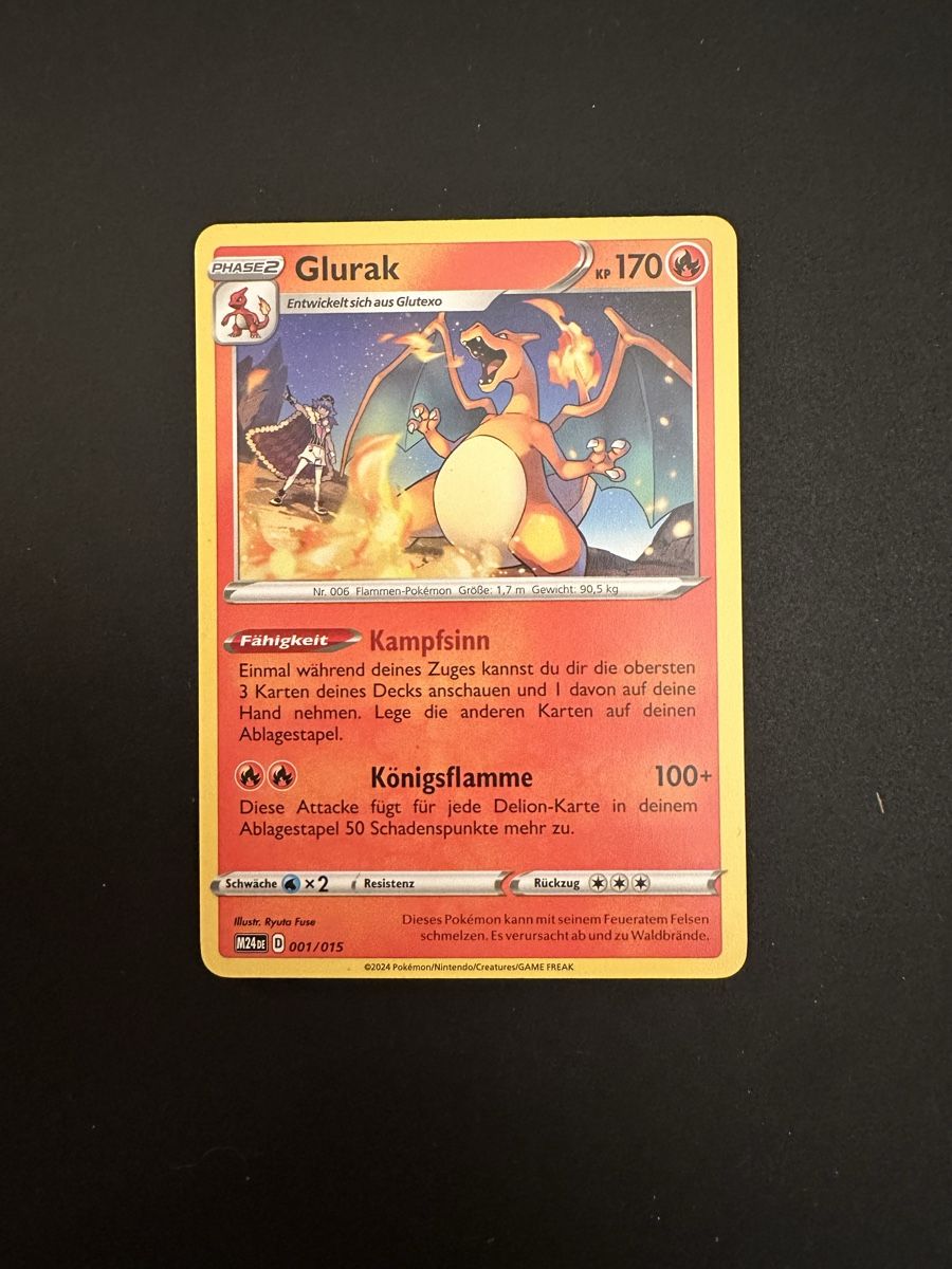 Pokémon Carte collezionabili: Glurak Pokemon – Usato da Willisau venduto da Fredy_08