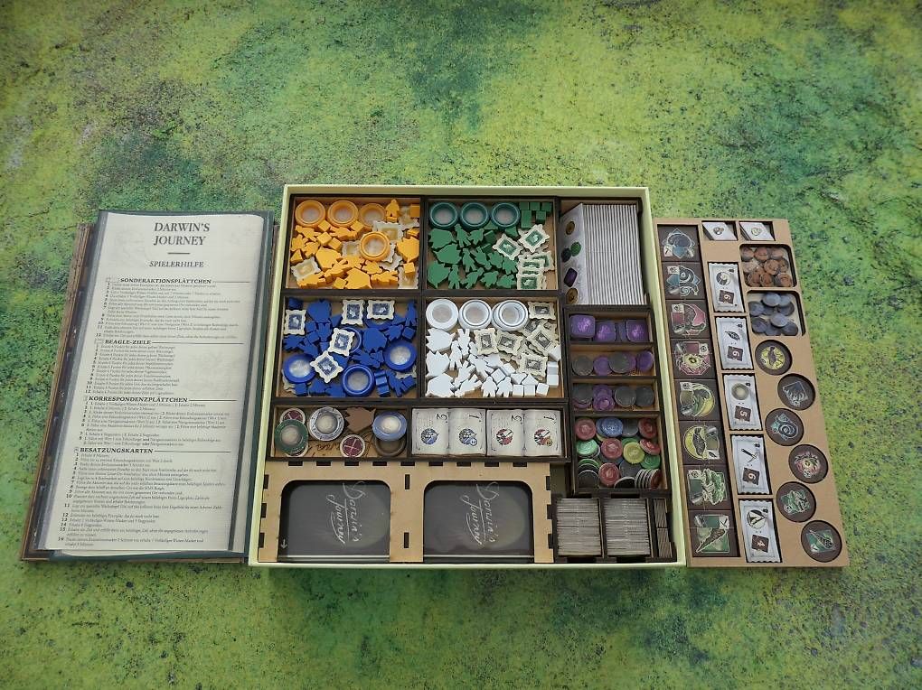 Giochi: Brettspiel Insert - Darwins Journey – Nuovo e nell'imballaggio originale da Brunnen venduto da ronnyvorbrodt