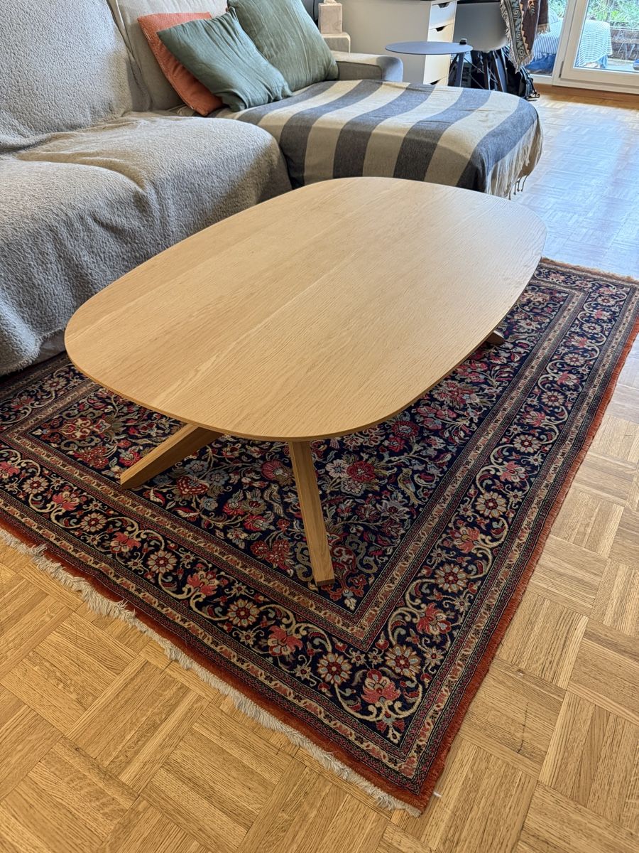 Tische: Table basse Case Cross Oval - Design Matthew Hilton – Gebraucht aus Châtelaine von AST_GE 3