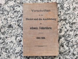 Dienst und die Ausbildung der schweiz. Feldartillerie