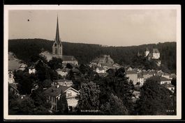 AK Burgdorf, Ortsansicht mit Kirche und Schloss