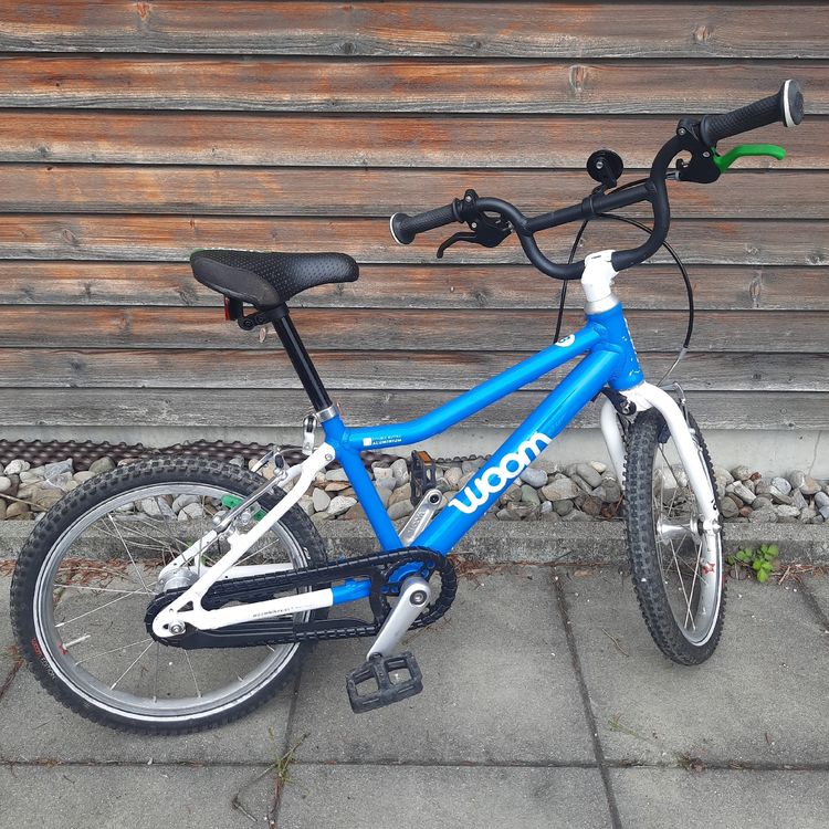Gut erhaltenes Woom 3, (16 Zoll) inkl Fahrradstnder (Gebraucht) in Zrich  fr CHF 364  nur Abholung auf Ricardo kaufen