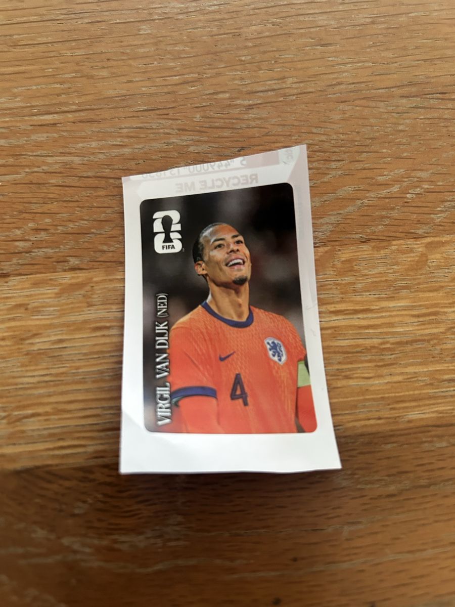 Panini Sammelbilder & Trading cards: Sammelbild Virgil Van Dijk – Gebraucht aus Oberentfelden von Ibiza-Cupra