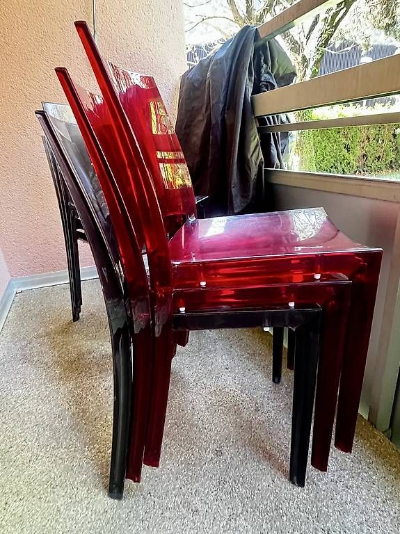 Sedie: Chaises transparantes exterieur – Usato da Martigny venduto da Fwilcox 3