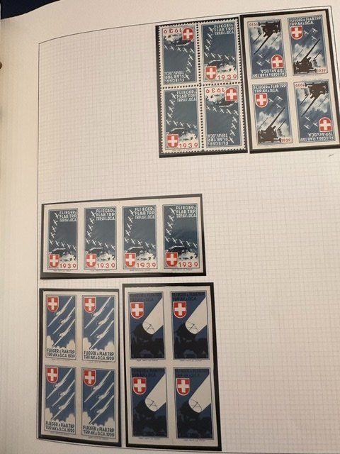Alle Briefmarken: Soldatenmarken Sammlung – Gebraucht aus Alterswil FR von Kurmann1 5