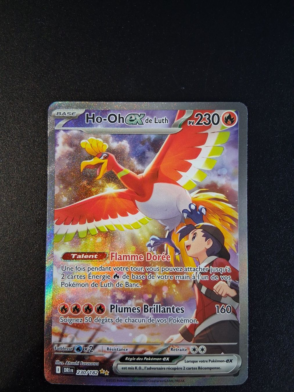 Pokémon Sammelbilder & Trading cards: Ho-Oh ex de Luth 230/182 – Gebraucht aus Les Avanchets von ste_g5dl