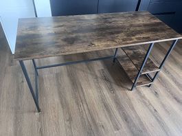 Schreibtisch Vintage BONITA mit Regal 140x60x75cm neu