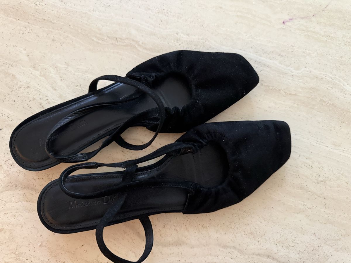 Massimo Dutti Scarpe da donna: Massimo Dutti Slingbacks Leder 38 – Usato da Zürich venduto da StudioCardin