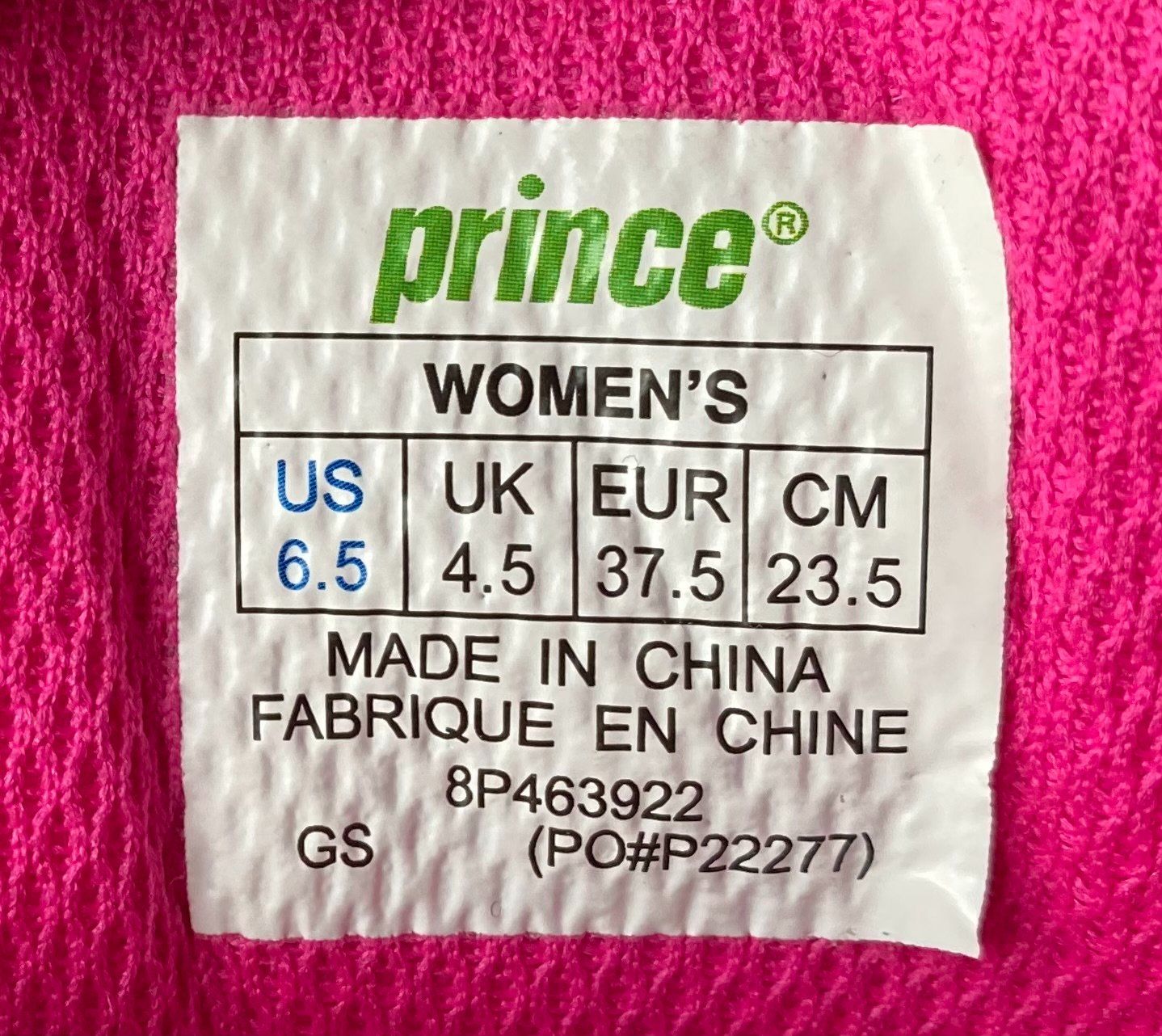 Scarpe per ragazze: Baskets  PRINCE T22 LITE     t. 37.5     NEU! – Nuovo e nell'imballaggio originale da Peseux venduto da Gilloss 6