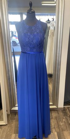 Abendkleid Royalblau Grösse 36