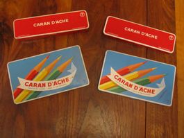 CARAN D´ACHE Metallboxen ( 4Stk. ) gem. Photos
