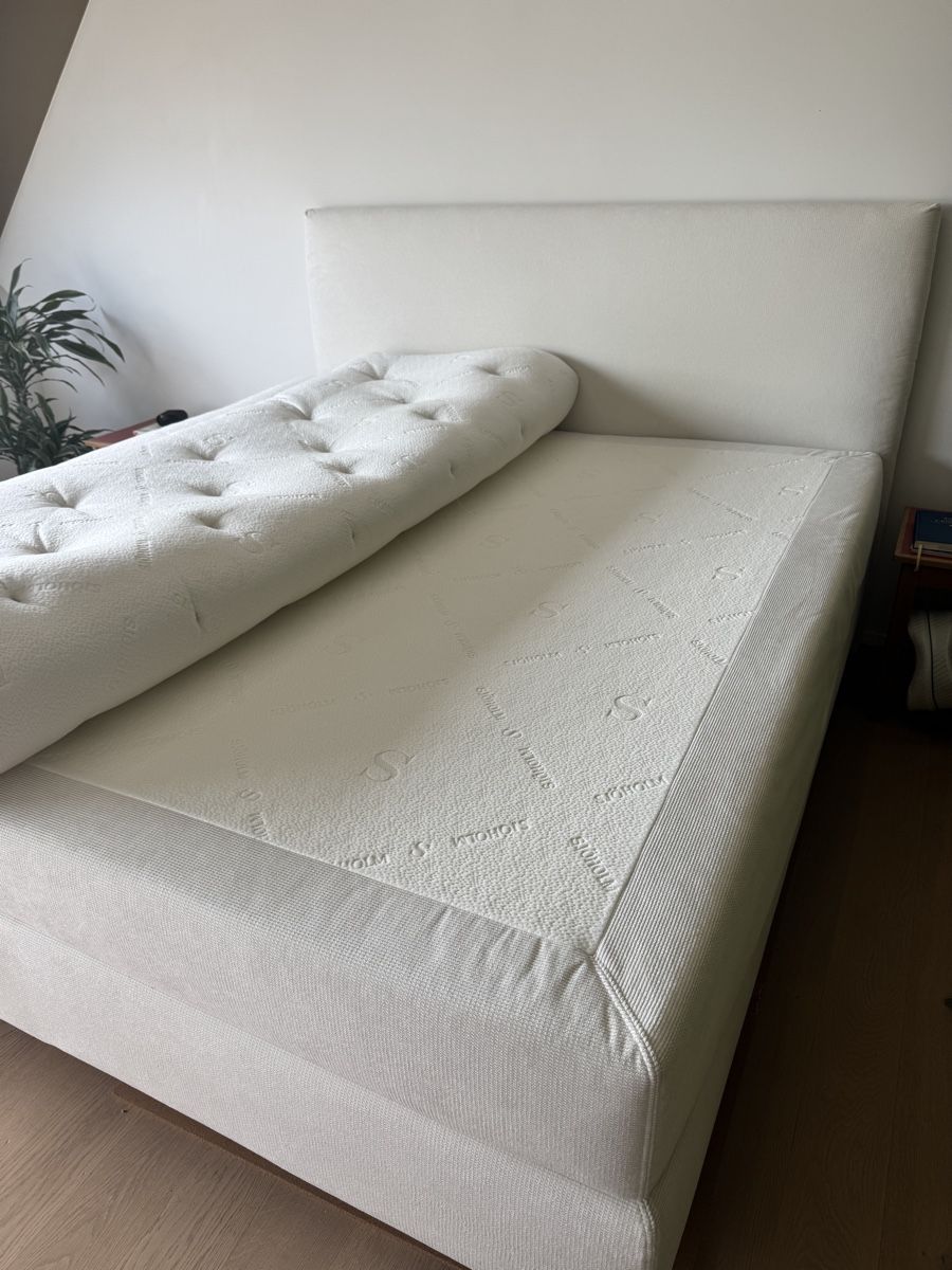 Betten: Sjöholm Boxspringbett NYLUND – Neu (gemäss Beschreibung) aus Winterthur von Jes_icn 1