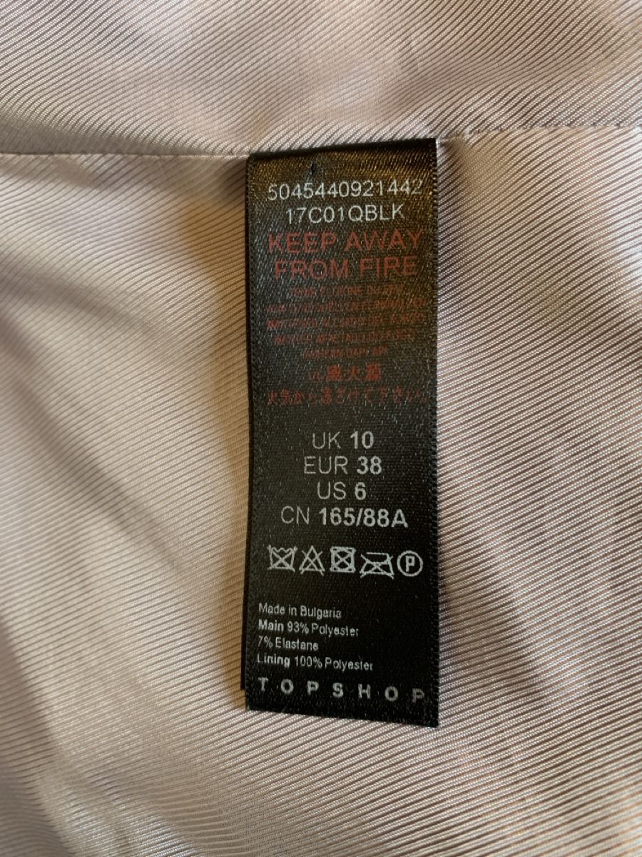 Jacken: Blazer Topshop noir, taille 38 – Gebraucht aus Prilly von Sissi_1009 7