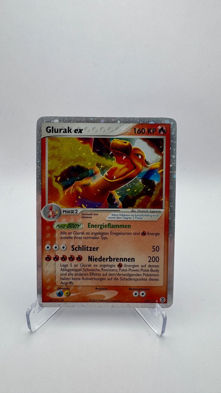 Pokémon Carte collezionabili: Glurak/Charizard Ex Ex Firered Leafgreen 105/112 – Usato da Belprahon venduto da Rob_ain