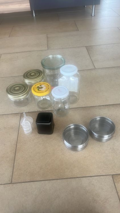 Fermentationsset 4-teilig - Gärdeckel Für 70mm Einmachgläser Sauerkraut & Joghurt