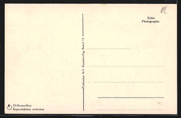 Cartoline postali: AK Therwil, Panorama mit Kirche – Usato da Berlin venduto da bartko-reher 1