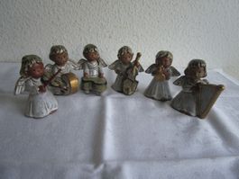 6 Musik Engel Keramikfiguren