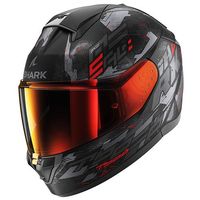 Shark Ridill 2 Motorradhelm molokai schwarz rot matt Aktion!