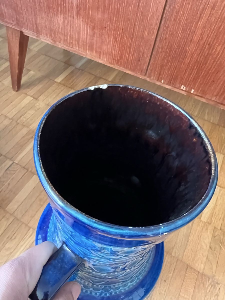 Vasen & Gefässe: Extra Large Mid-Century Vase – Gebraucht aus Zürich von Zurich_TimeCapsule 2