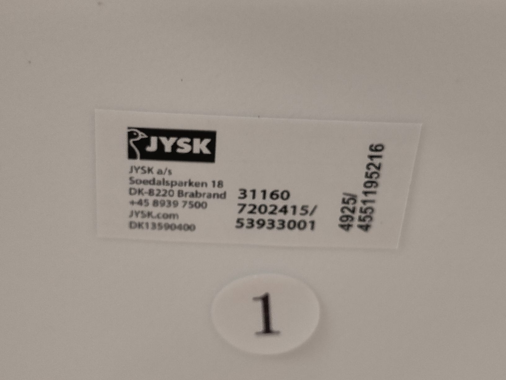 Jysk Sedie: Esszimmer - Stuhl JYSK "Nederby" – Nuovo e nell'imballaggio originale da Suhr venduto da KaReSu 3