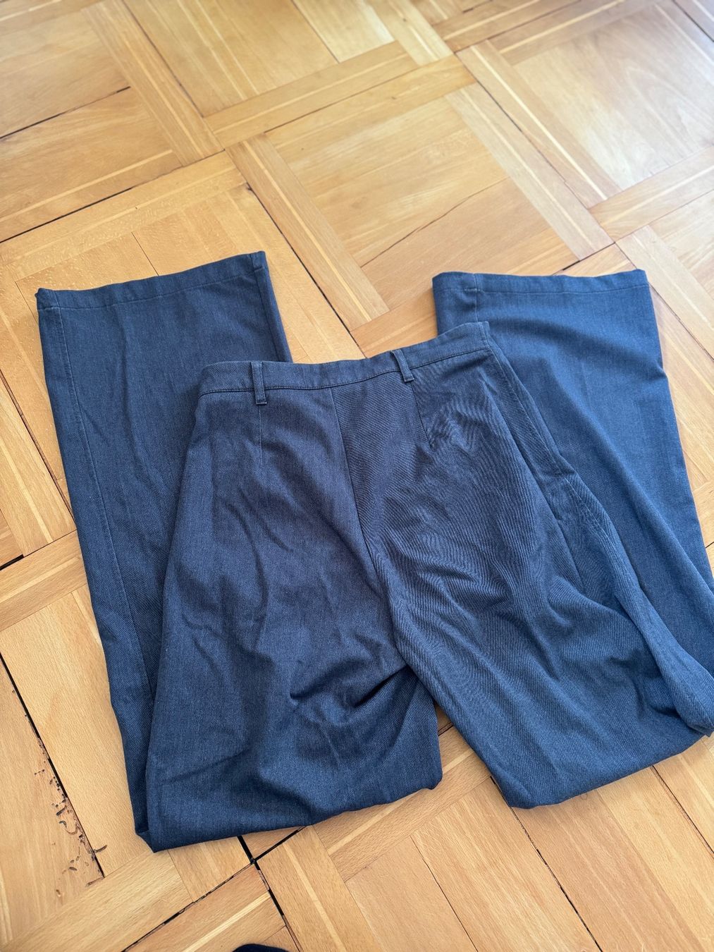Pull&Bear Pantalons: Pull & Bear Stoffhose, Grösse 38 Dunkelgrau – D'occasion à Wittenbach par Apicel 4
