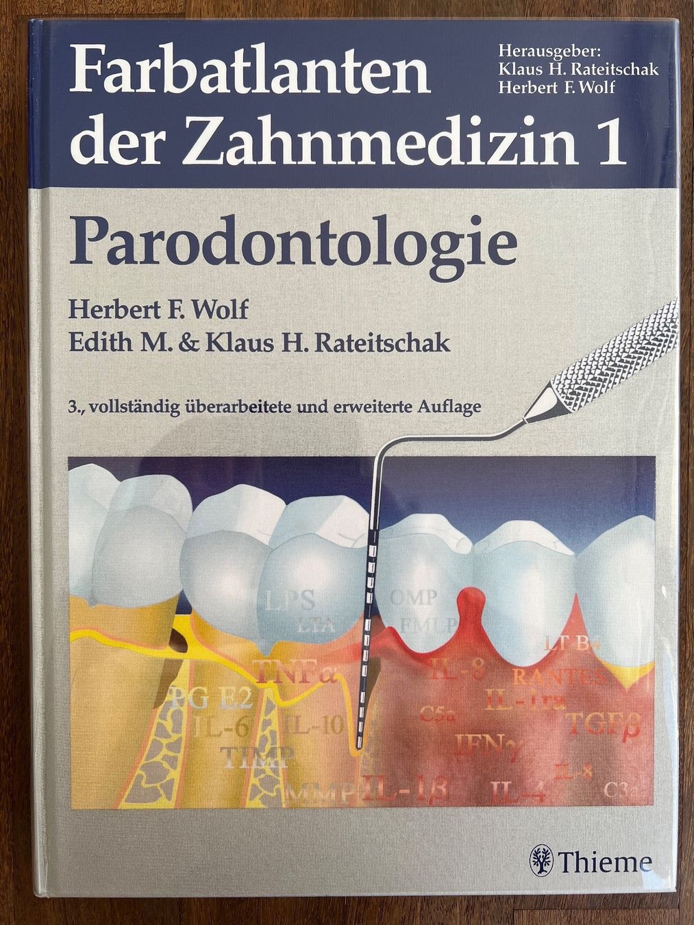 Bücher: Parodontologie Wolf/Rateitschak – Gebraucht aus Weesen von Elmax1