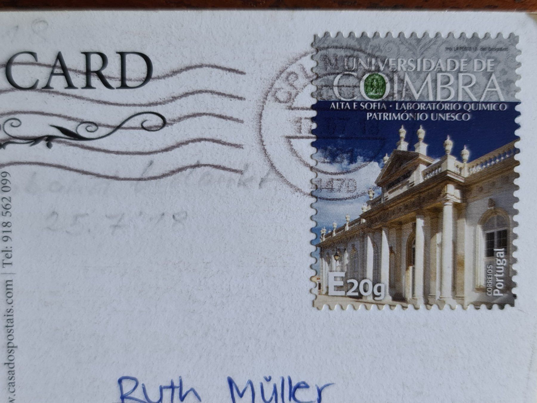 Cartoline postali: Ansichtskarte Porto Portugal – Usato da Dintikon venduto da Vexi 1
