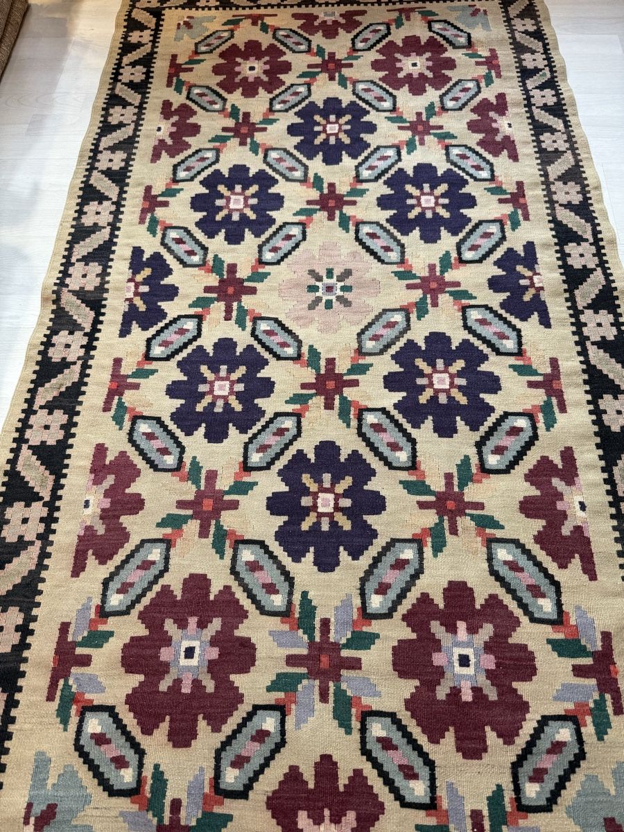 Kilim Teppiche: Orientteppich Kelim, Vintage Look, 95x182.cm – Gebraucht aus Büron von Filadefia-888 2