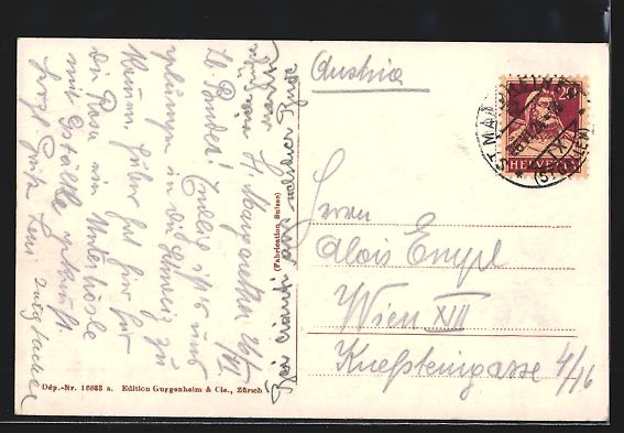 Cartoline postali: St. Margrethen, Teilansicht mit Kirche – Usato da Berlin venduto da bartko-reher 1