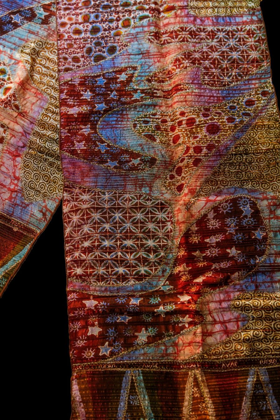 Tessuti: Batik Tulis auf strukturierter Seide  – Nuovo (secondo la descrizione) da Romanshorn venduto da ras_b6lp 1