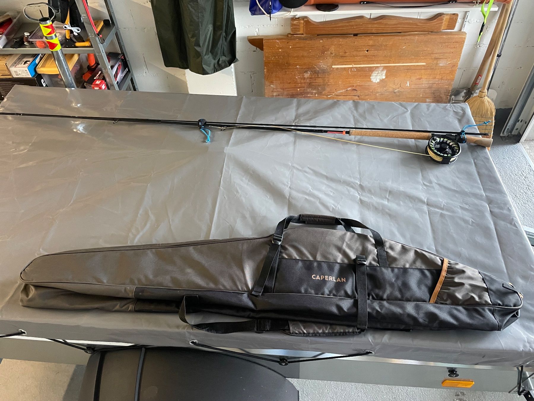 Angelruten-Tasche Caperlan 140cm fr 4 Ruten u. Rollen neuw. (Neu (gemss  Beschreibung)) in Wollerau fr CHF 40  mit Lieferung auf Ricardo kaufen