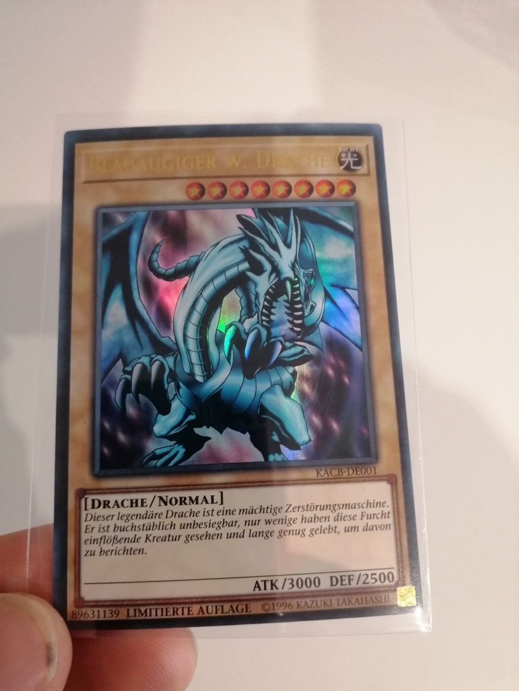 Carte collezionabili: Blauäugiger w. Drache Ultra Rare Mint – Nuovo (secondo la descrizione) da Boswil venduto da ShoppingCenterCity 5