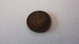 Uralter Einräppler 1883 , sehr schön