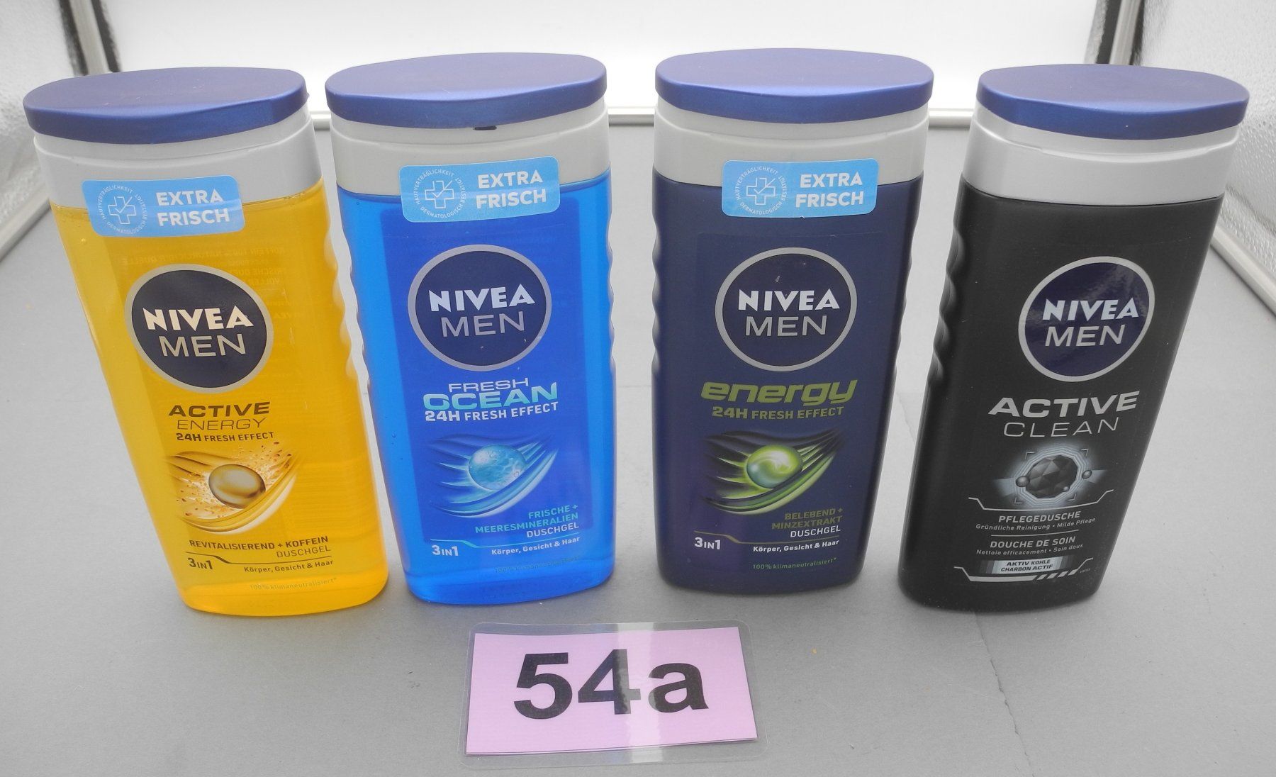 Nivea Duschen: 4 x Nivea Men Duschmittel Duschgel, Nr. 54a – Neu (gemäss Beschreibung) aus Kottwil von Crazyrolf
