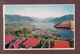 MONT PELERIN - Terrasse du Buffet Tea-Room - 1960