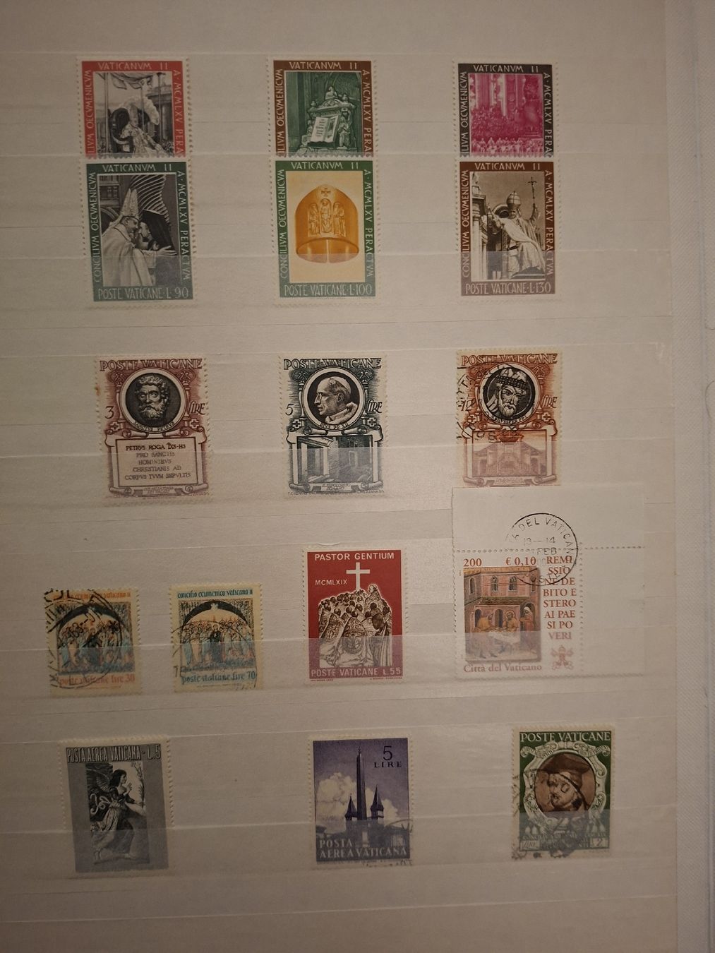 Tous les timbres: Sammlung Vatikan alles abgebildet – D'occasion à Balgach par SIMEON27 3