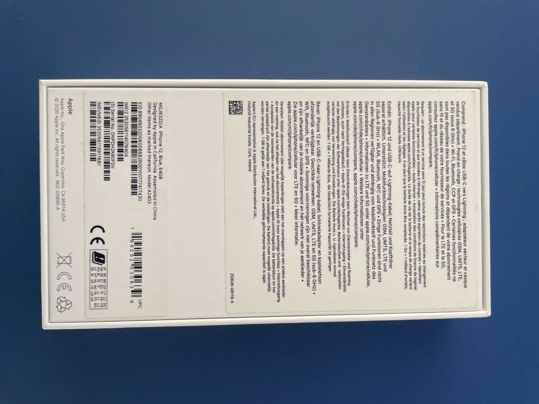 Apple Portables: iPhone 12 | Blau | 64 GB – D'occasion à Olten par marinooo 7