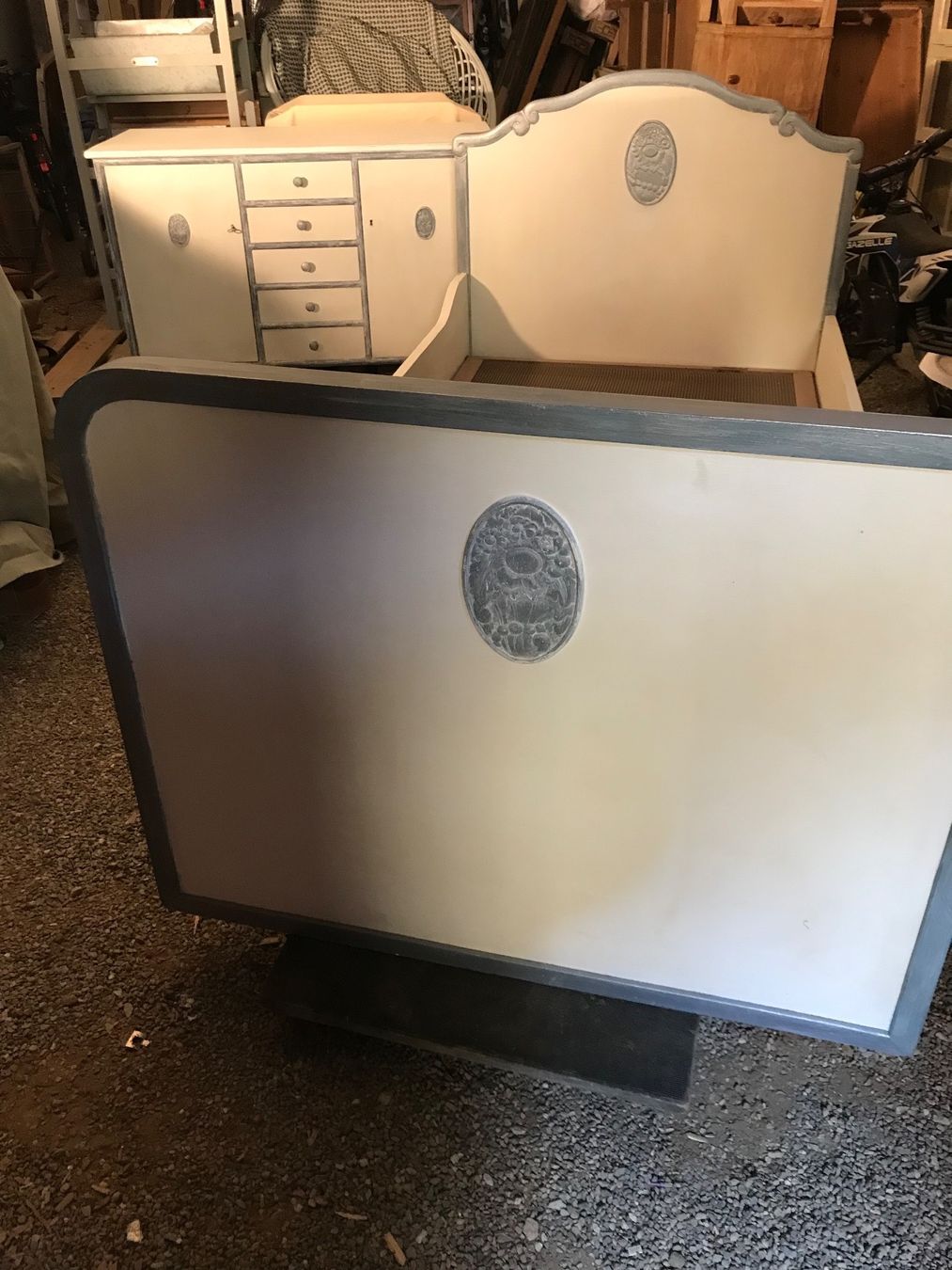Letti: Vintage Bett und Kommode! – Usato da Schinznach Dorf venduto da Soba 5