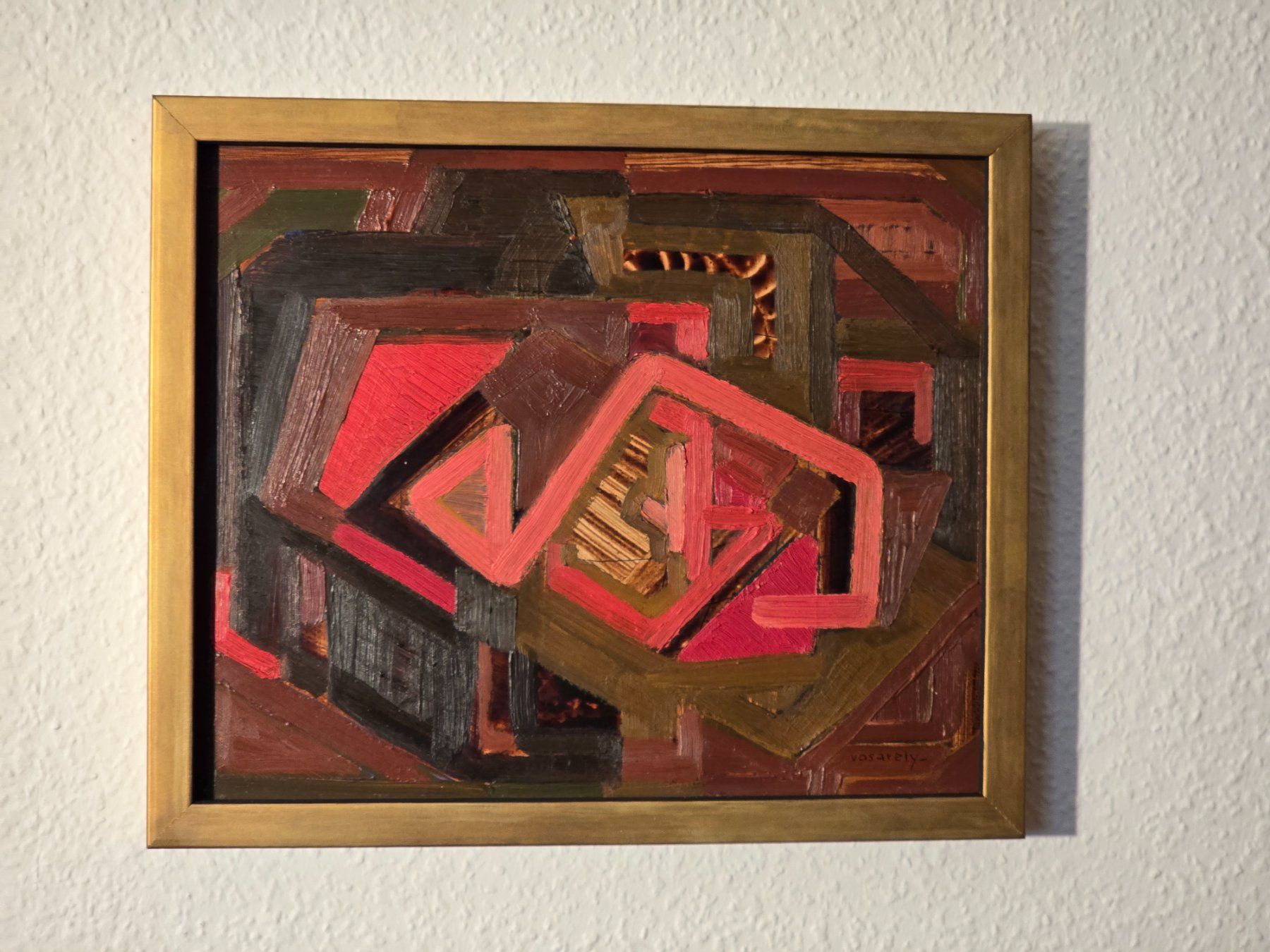 Dipinti: Victor Vasarely ORIGINAL Öl Gemälde – Usato da Nidau venduto da timber-wolf 2