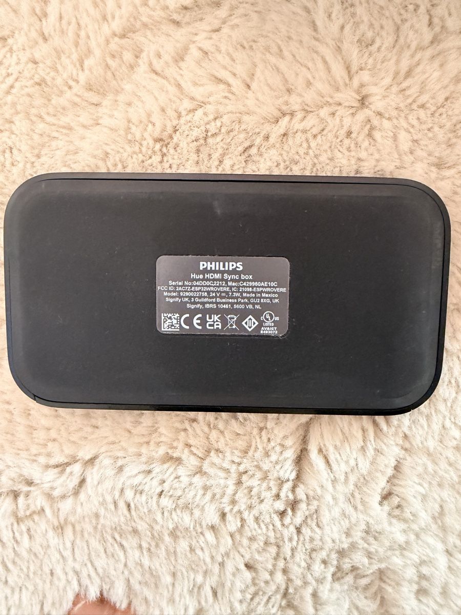 Philips Home Cinema: Philips Hue Play HDMI Sync Box inkl. Originalverpackung – Usato da SCHERZINGEN venduto da Corinne131313 2