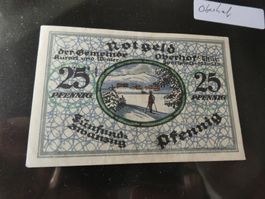 Dt. Reich, Oberhof - Notgeldschein