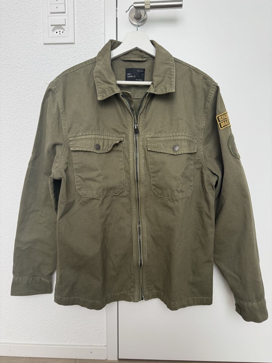 Zara Giacche: Zara Man Übergangsjacke grün L – Usato da Maisprach venduto da jokoundklaas