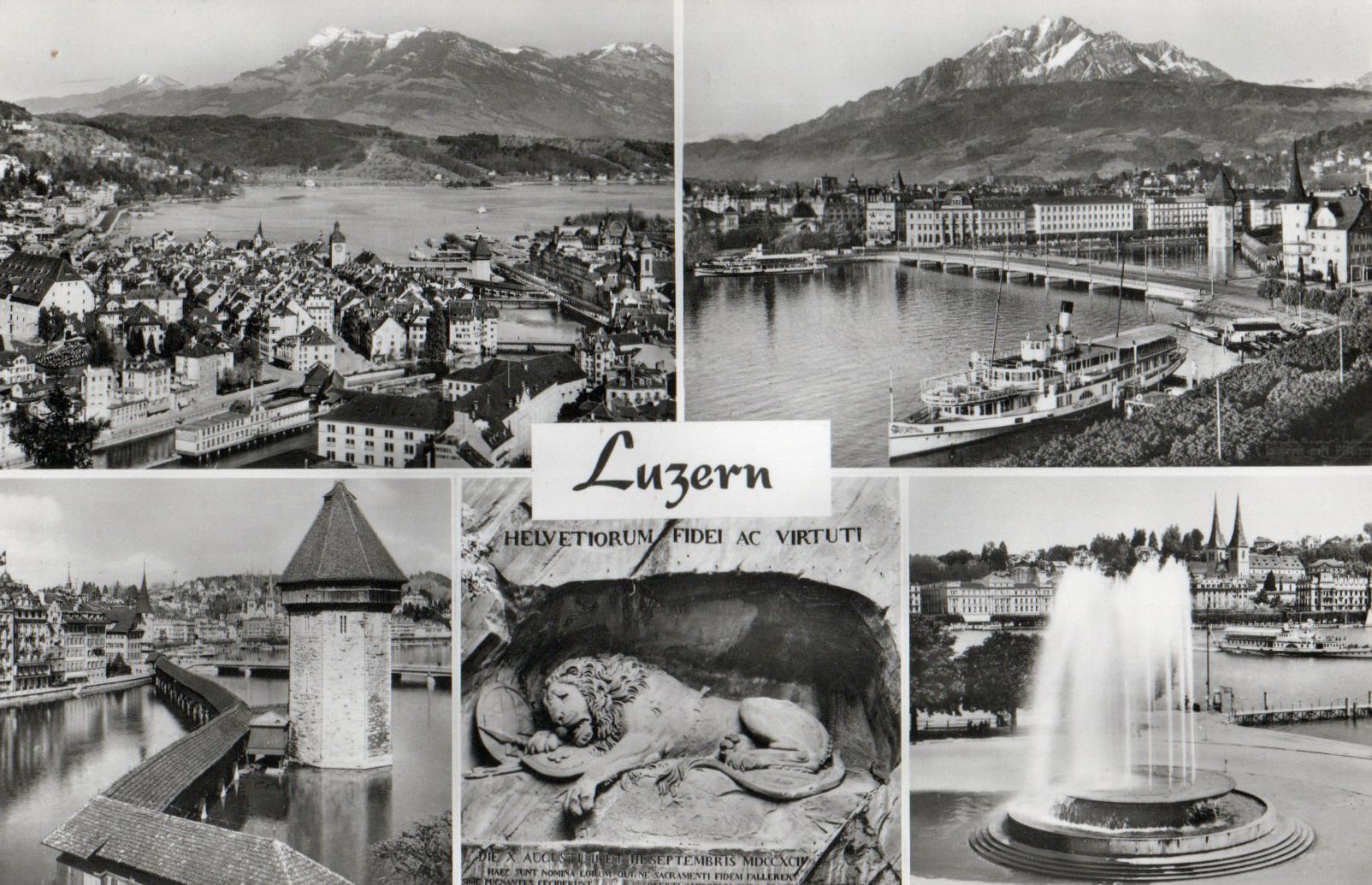 Cartoline postali: Luzern – Usato da Melano venduto da pisonsdro