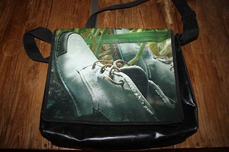 Robuste Tasche aus Abdeckplane, neuwertig....!