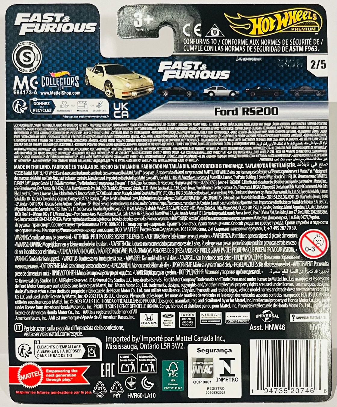 Hot Wheels Modellautos: Hot Wheels - Ford RS200 – Neu und originalverpackt aus Brittnau von tor129 1