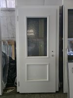 Haustür  mit Glaseinsatz neuwertiger Zustand